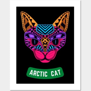 Arctic Cat Design With Stunning Colors Posters and Art